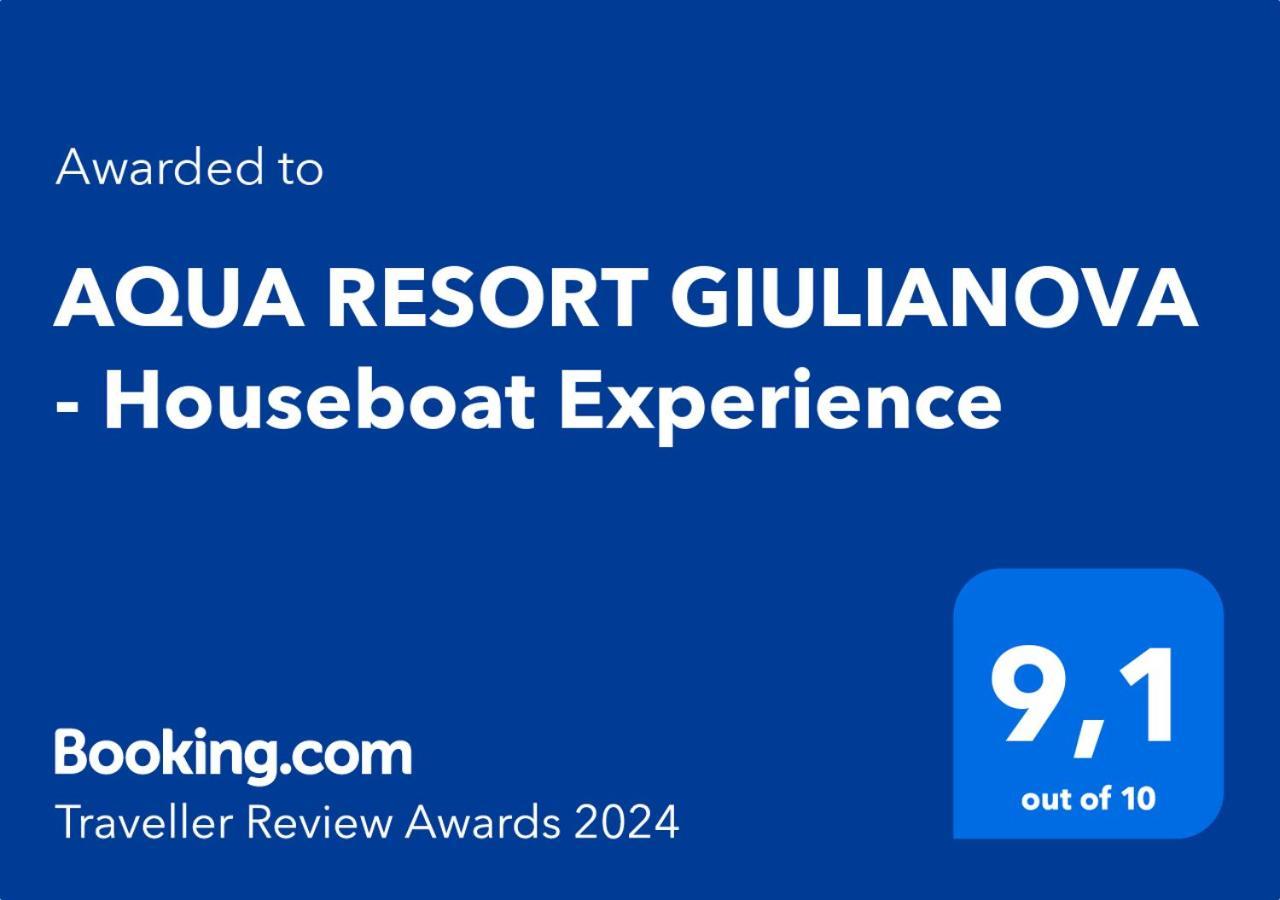 Aqua Resort Giulianova - Houseboat Experience ภายนอก รูปภาพ
